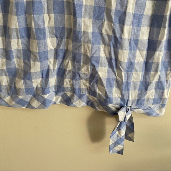 J Crew Gingham Tank with Bow - Picture 5 of 5